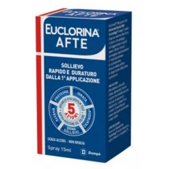 Dompe' Farmaceutici Euclorina Afte Spray 15 Ml
