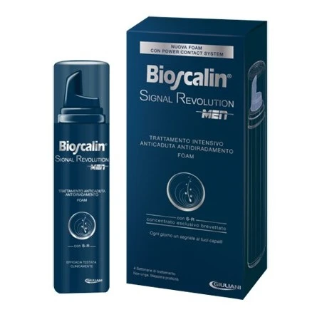 Giuliani Bioscalin Signal Revolution Men Trattamento Intensivo Anticaduta Antidiradamento Foam 75 Ml 3 Giuliani Bioscalin Signal Revolution Men Trattamento Intensivo Anticaduta Antidiradamento Foam 75 Ml