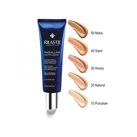 Ist. Ganassini Rilastil Maquillage Fondotinta Riequilibrante Mattifiant 30 30 Ml 3 Ist. Ganassini Rilastil Maquillage Fondotinta Riequilibrante Mattifiant 30 30 Ml